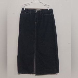 🎁Gap full denim skirt